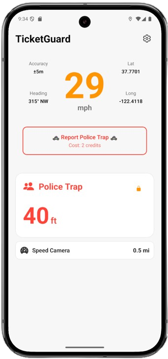 TicketGuard App Screenshot 1